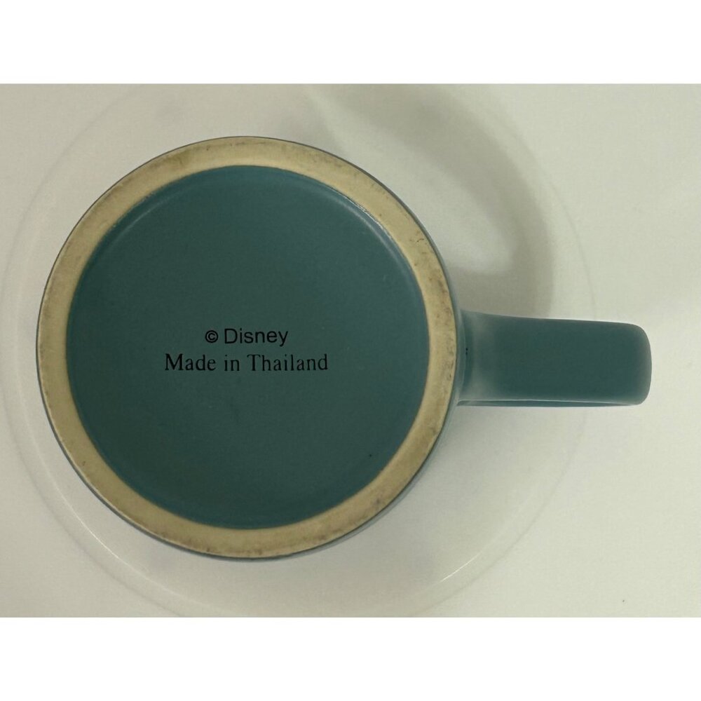 Disneyland Tinker Bell Coffee Cup Mug Teal Fairy Pixie Fantasy Magic Peter Pan - Picture 7 of 8